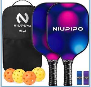 niupipo Pickleball Paddles Set of 2